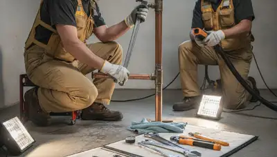 Emergency plumber serving Greensboro, NC for frozen or burst pipe repairs