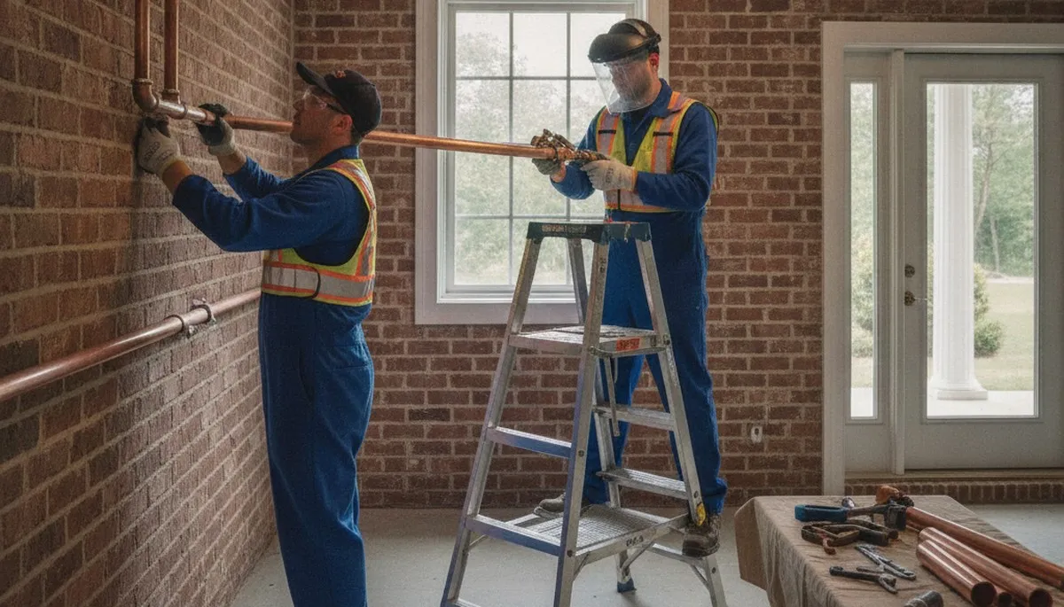 Plumbers in Greensboro, NC providing professional plumbing repair services for homes and businesses