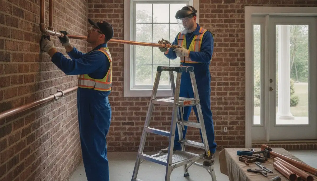 Plumbers in Greensboro, NC providing professional plumbing repair services for homes and businesses