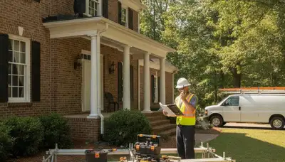 Plumbing repair technician serving Greensboro, NC for leak repairs and emergency plumbing service