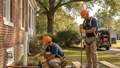 Professional plumber serving Greensboro, NC for residential plumbing repair services