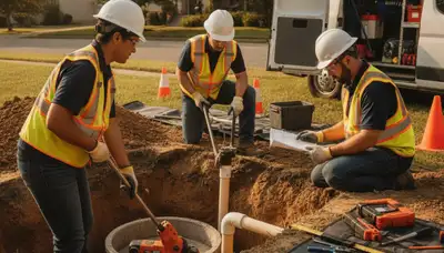 Septic repair plumber serving Greensboro, NC homes with on-call plumbing service