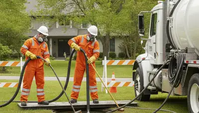 Septic tank cleaning service in Greensboro, NC for reliable home plumbing maintenance