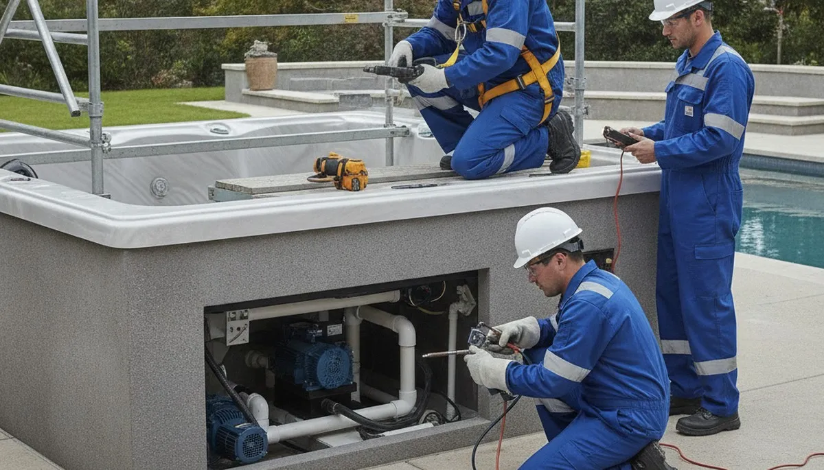 Spa repair service for Greensboro, NC homes by On Call Plumbers