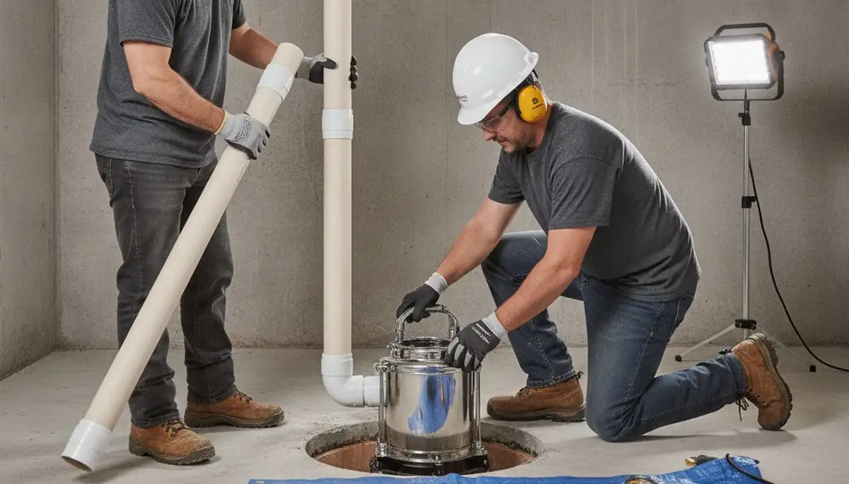 Sump pump installation service for Greensboro, NC homes by On Call Plumbers