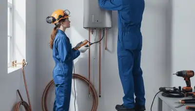Tankless water heater service for Greensboro, NC homes by On Call Plumbers